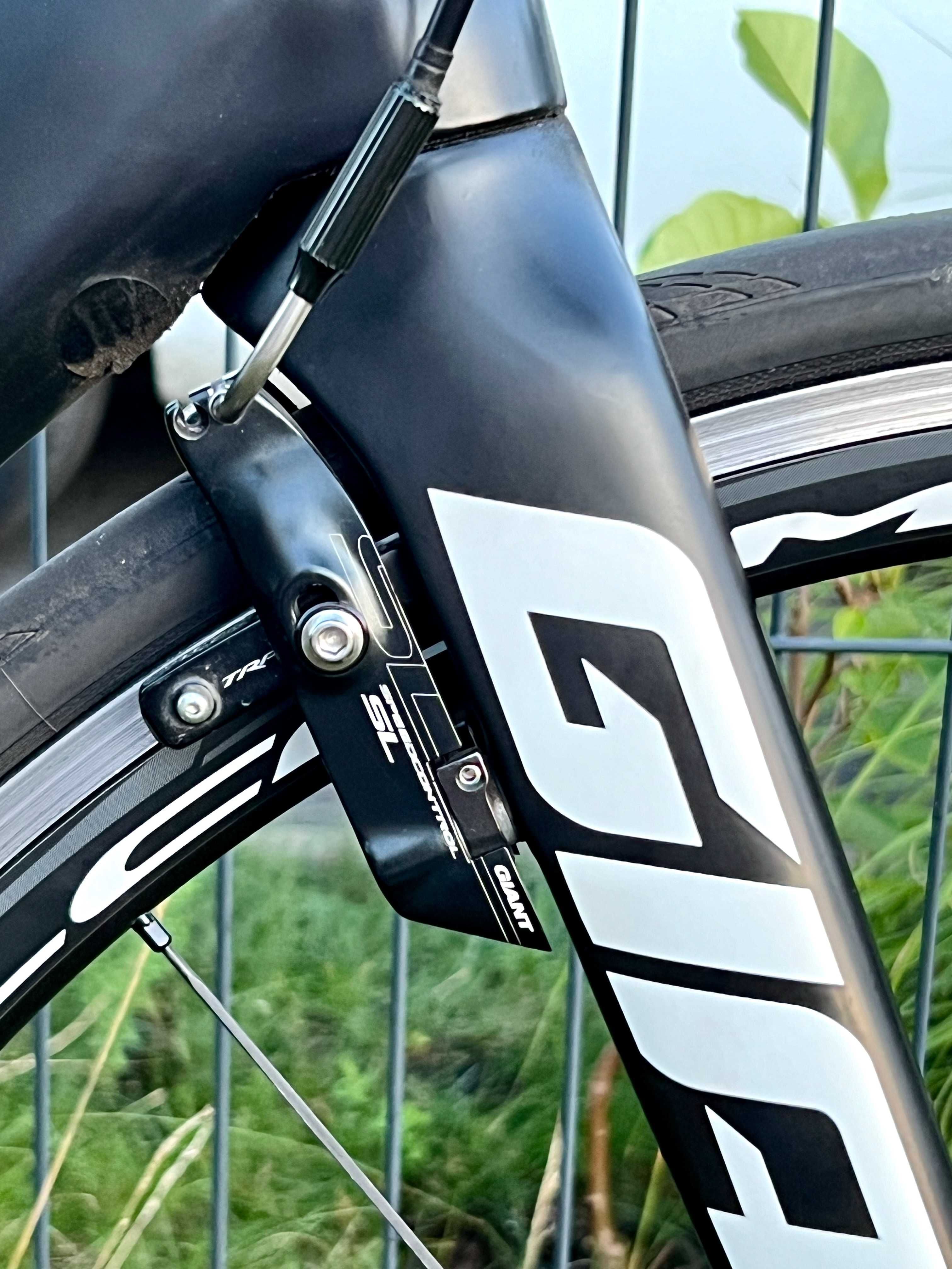 Rower szosowy karbon aero Giant Propel Advanced M/L, upgrady, stan BDB