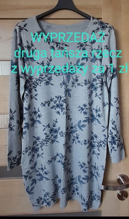 Tunika damska z dzianiny L/XL