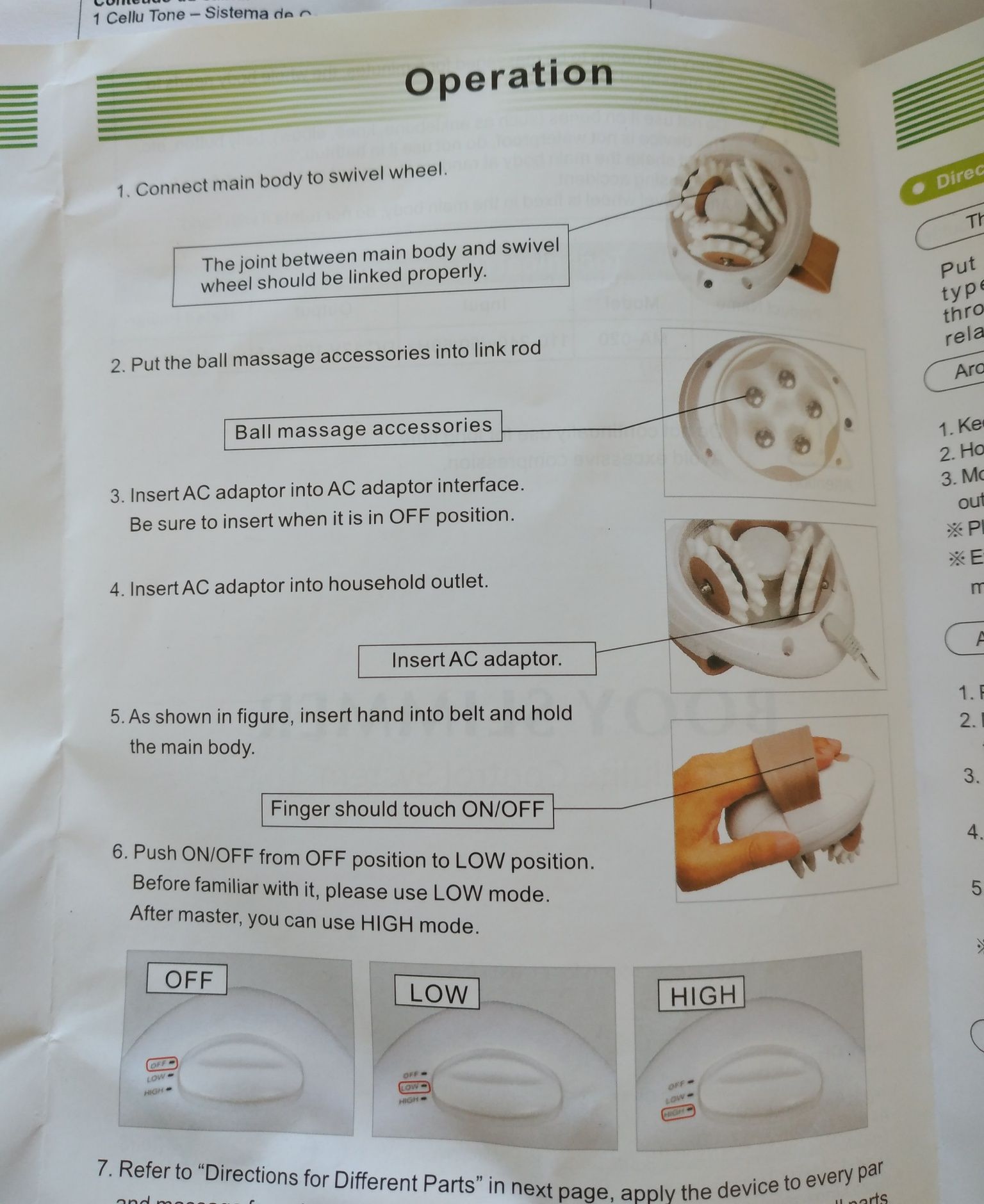 Cellu Tone - Sistema Controlo Anti-Celulite