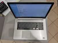 Laptop 17" Dell Inspiron  i7/16GB/ssd/Radeon R7 M440 / office