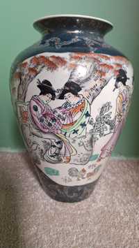 Chiński wazon orientalny Satsuma porcelana