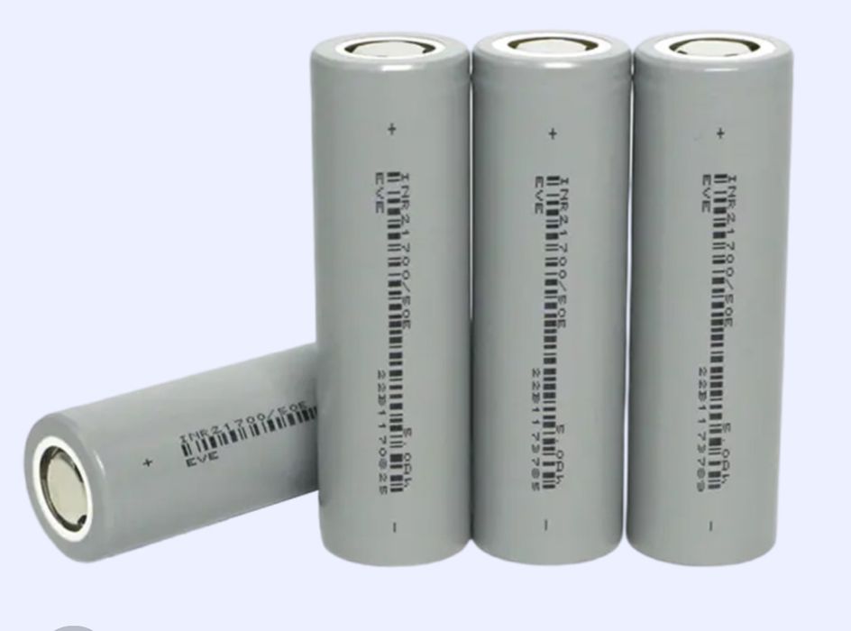Eлементи 21700 акб батарея Eve 50E 15a 5000mah