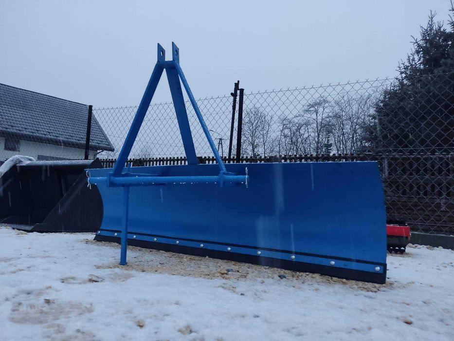 PROMOCJA Nowy solidny pług do śniegu spychacz na tył ciągnika 1.5m
