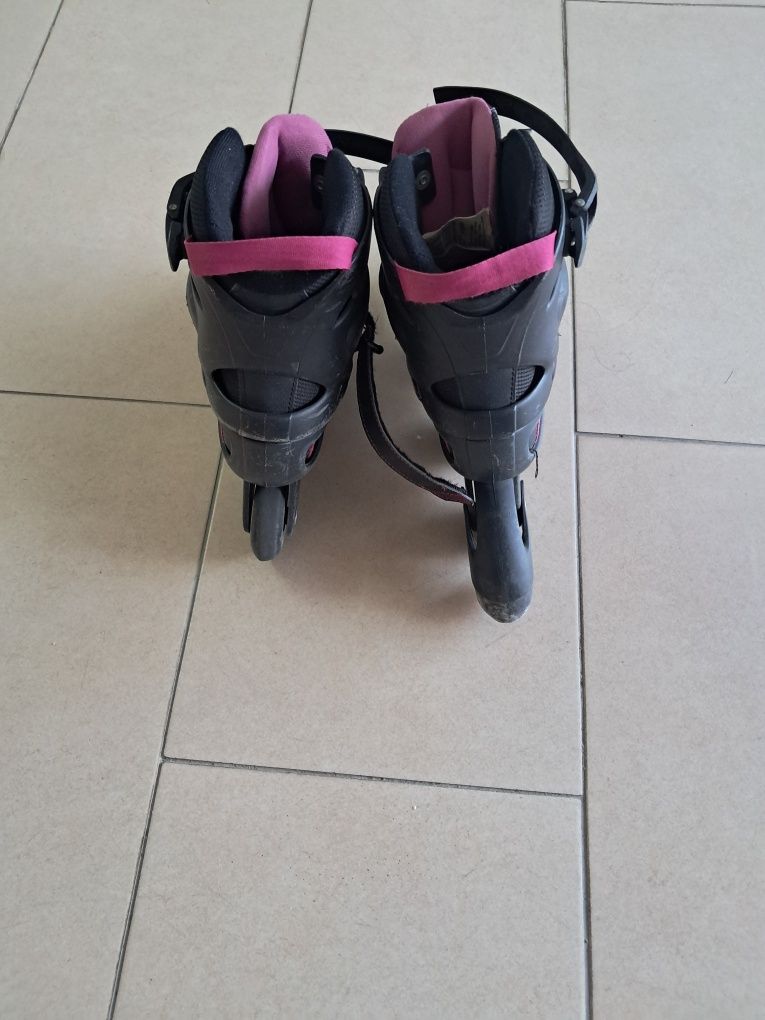 Patins em linha como novos