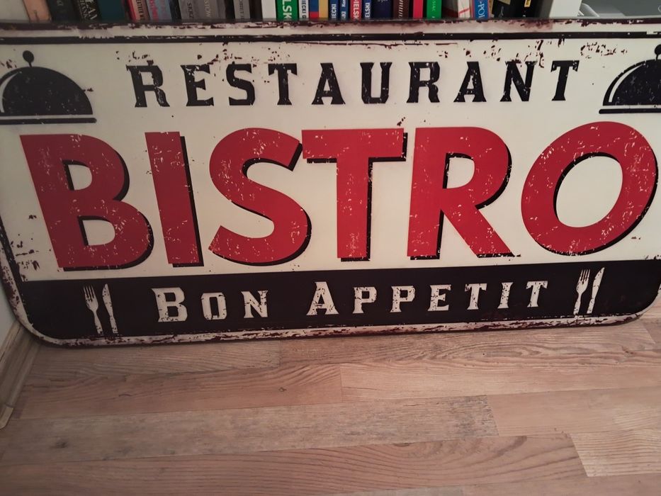 Szyld  Bistro blacha