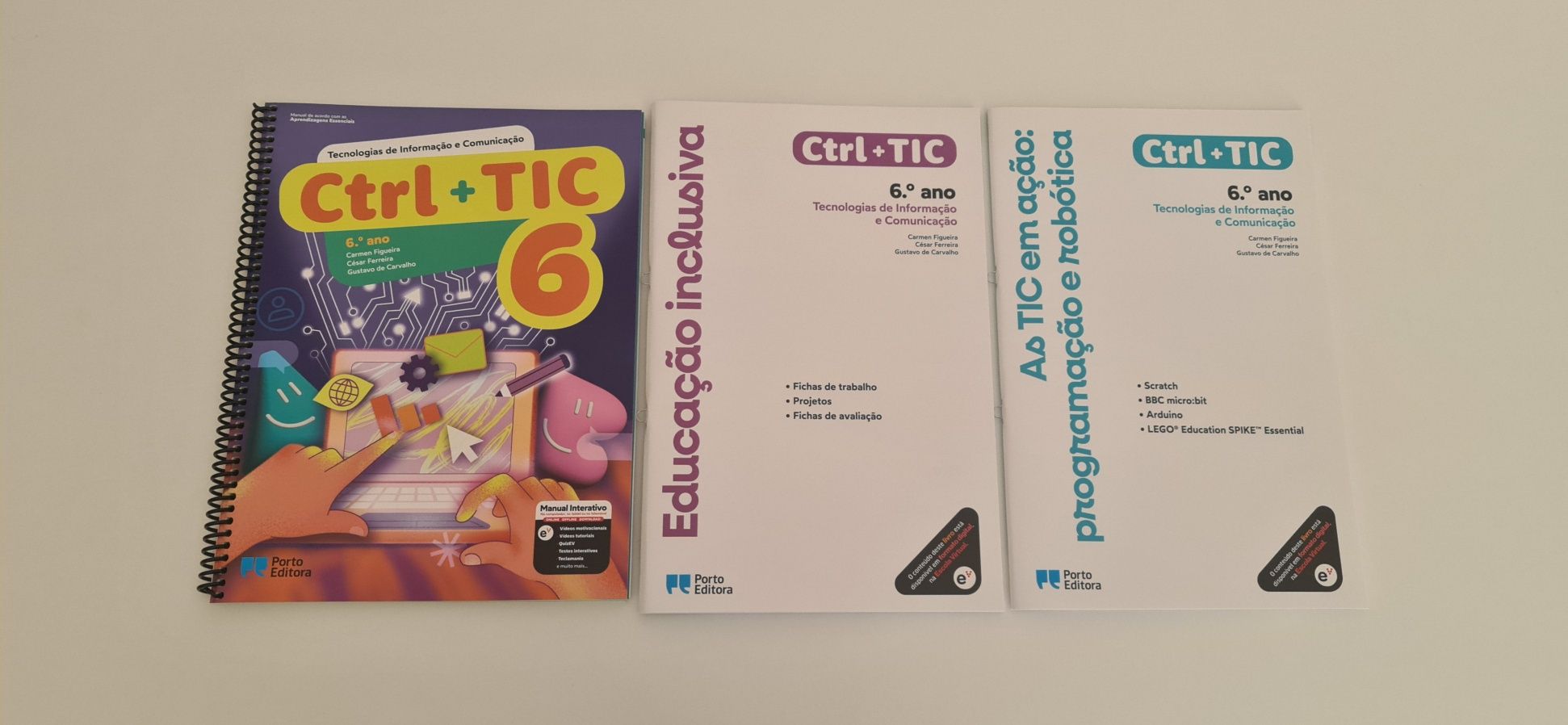 Manual de TIC 6 ano. CTRL+TIC. Novo. 2025/26
CTRL+ TIC .
Novo 2025/202