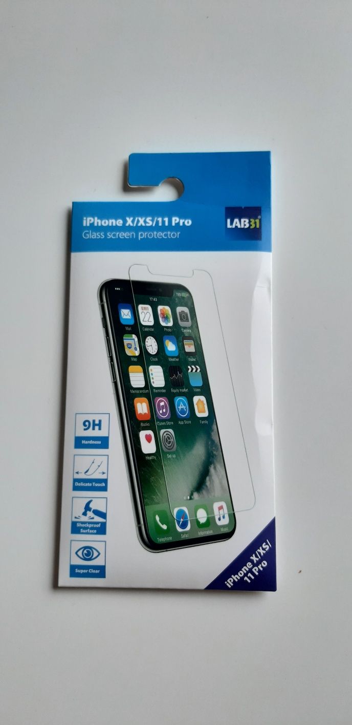 NOWE etui i szkło hartowane do iPhone X/XS/11 Pro