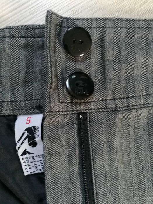 NOWA spódnica z grubszej bawełny na podszewce RAVEL S