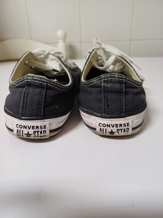 Ténis Converse All Star Brancos e pretos Nº35