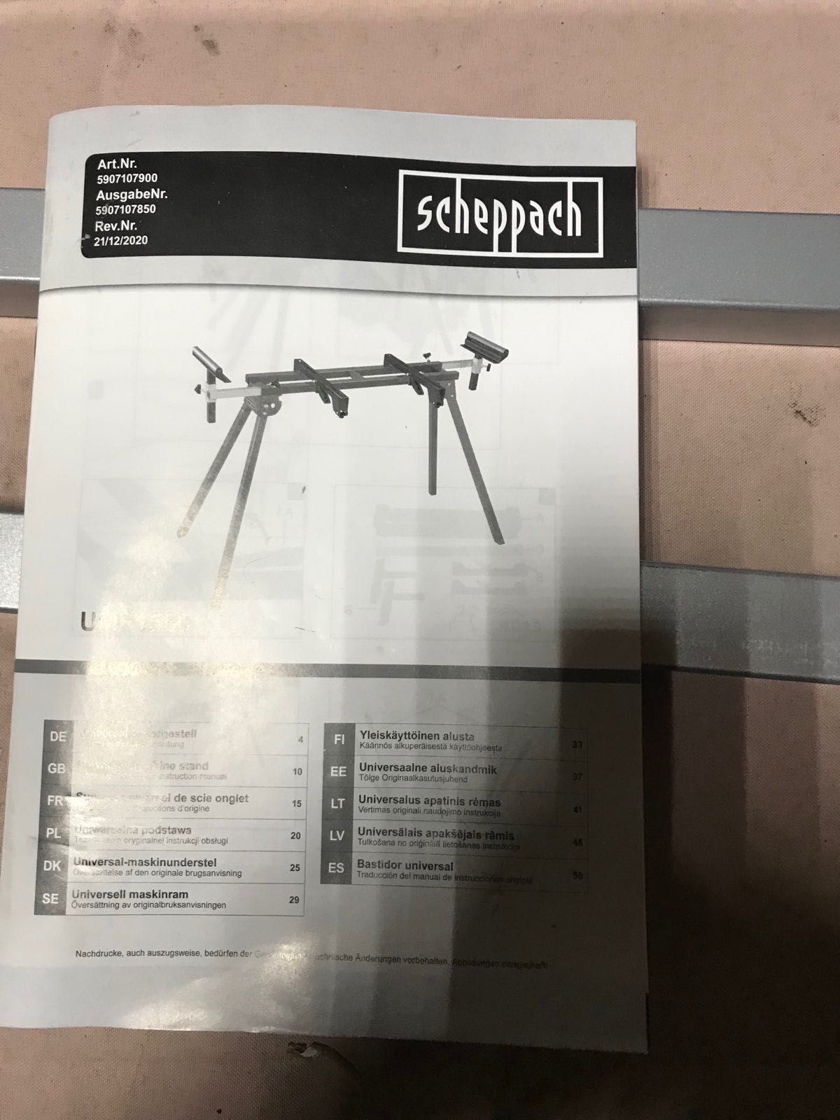 Продам многофункциональный стол- подставка Scheppach