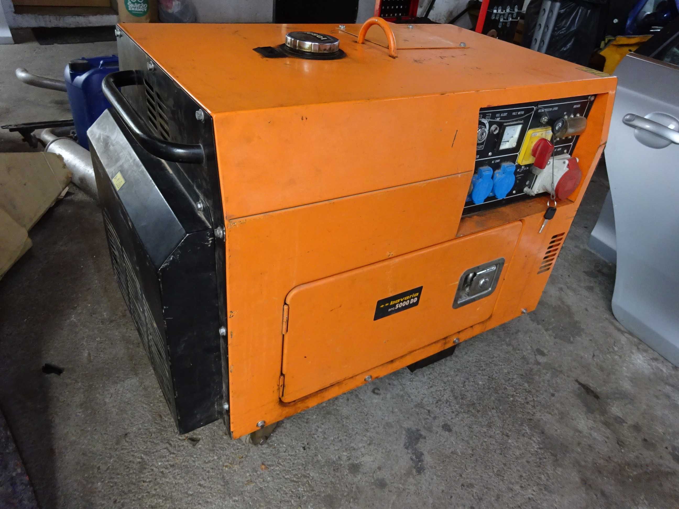 Agregat generator prądotwórczy Bavaria BPG 5000 DD 5,0kW 3 FAZY diesel