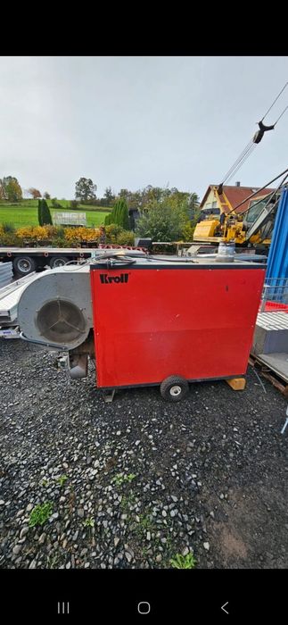 Nagrzewnica olejowa mobilna  kroll m200 188kw 1000m/h