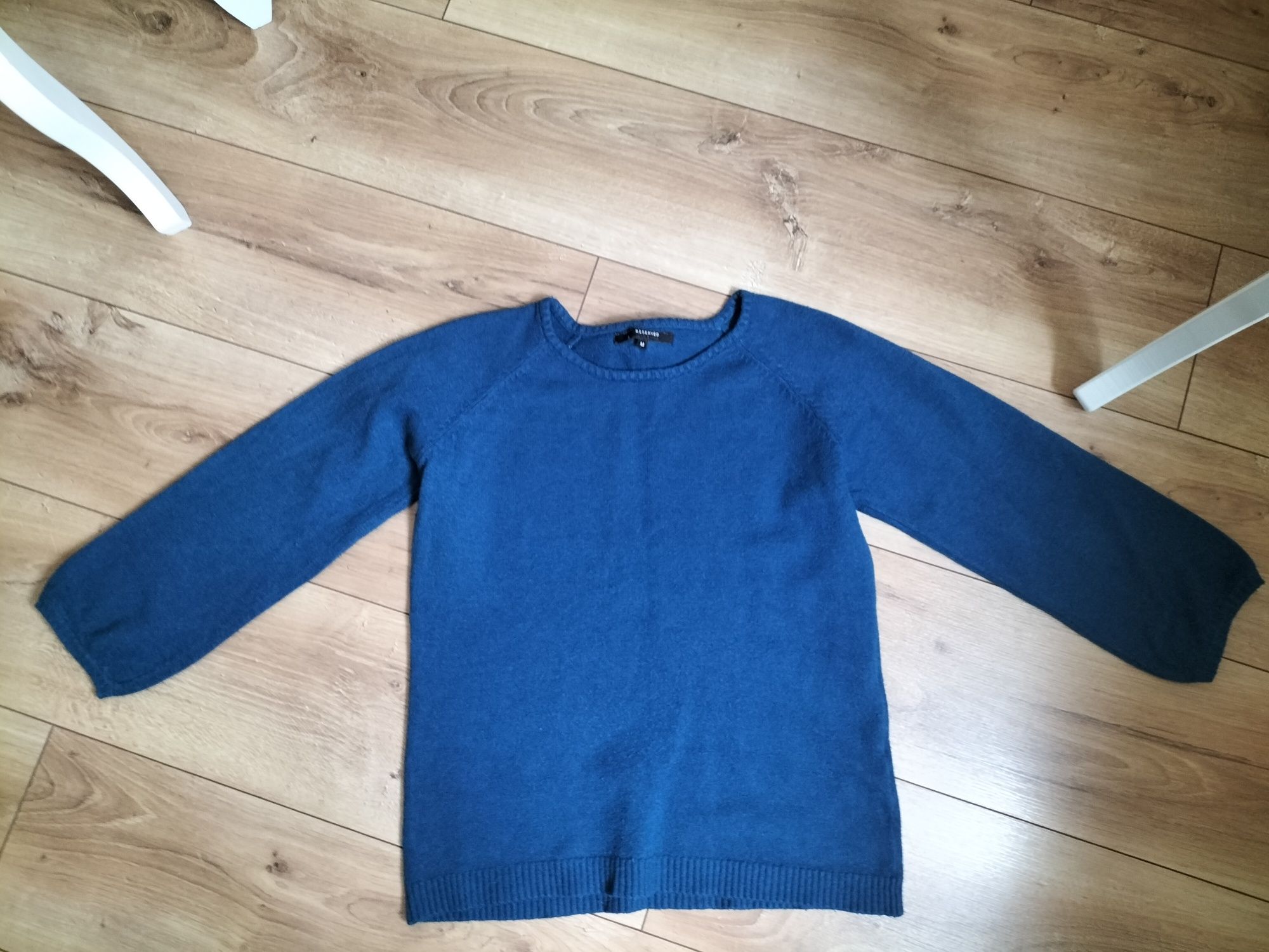 Turkusowy sweter Reserved r. M