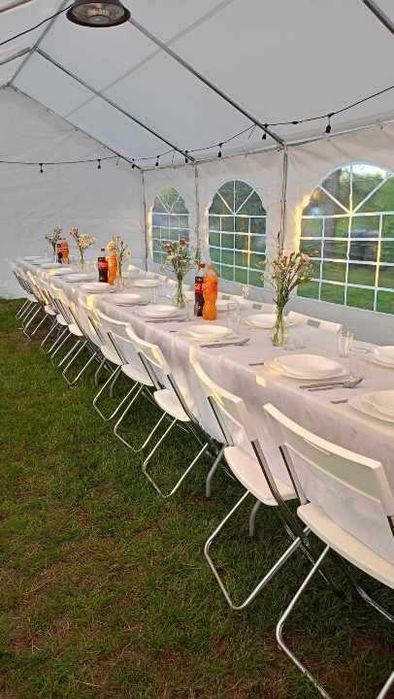 Namiot imprezowy do wynajęcia 4x8 4x10 5x10 6x10 Wesele , Komunia