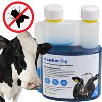 ASEKOR FLY Preparat na Owady Latające i Biegające Niebieski 600 ml