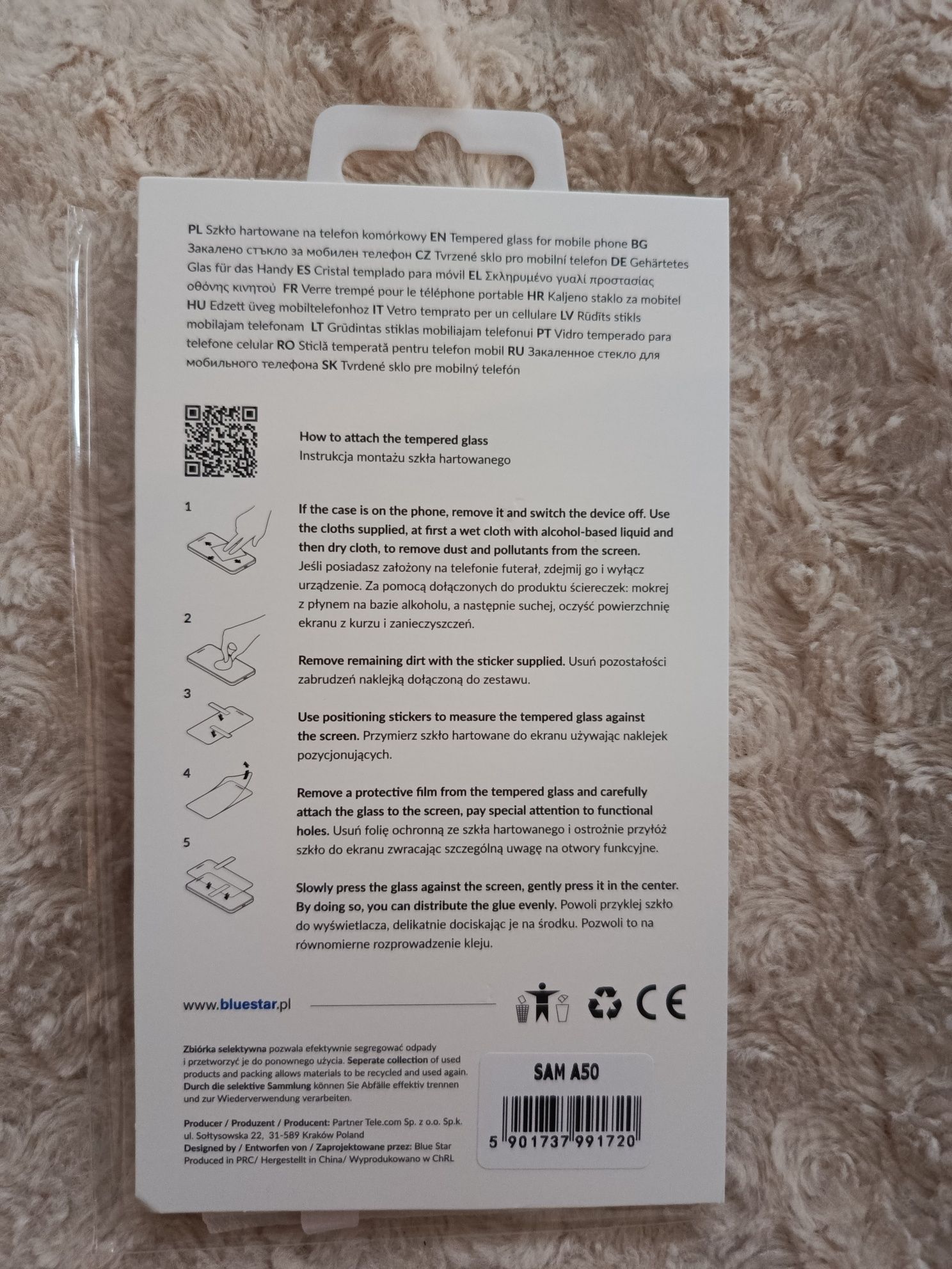 Szkło hartowane do Samsunga A50
