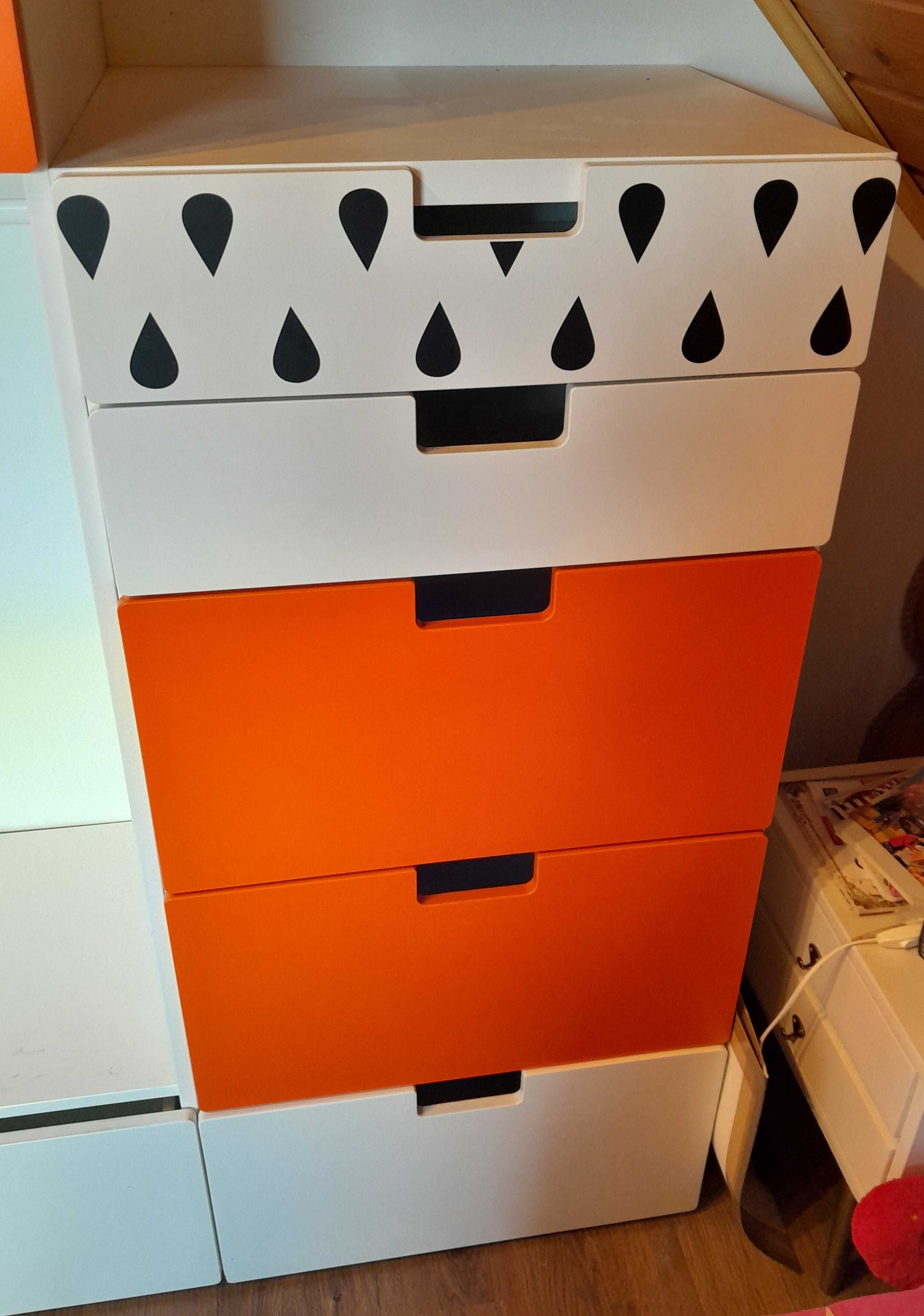 Meble dziecięce młodzieżowe Ikea Stuva szafka szafa szuflady używane
