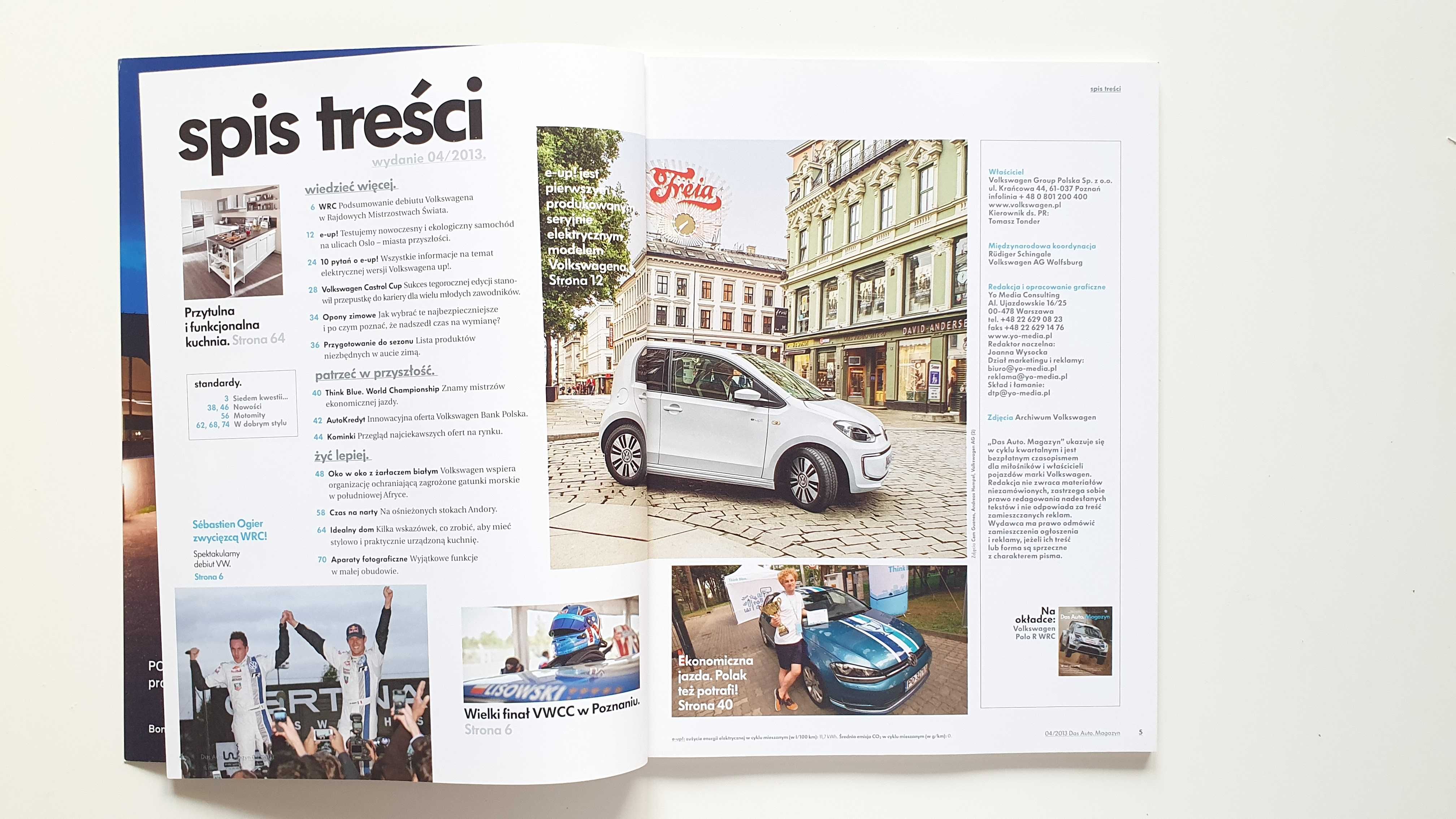 Das Auto. Magazyn Nr 04/2013 Volkswagen Magazyn