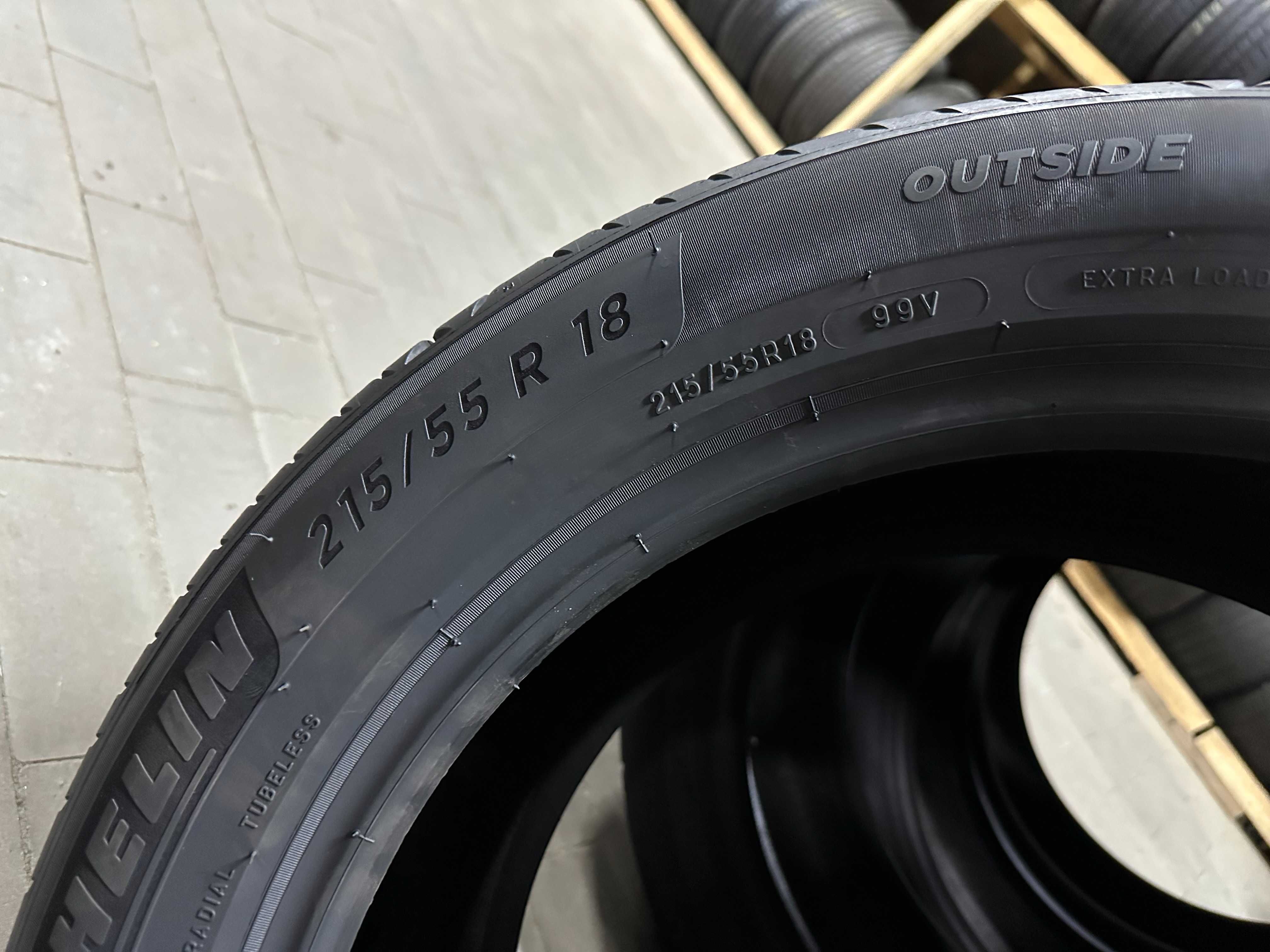 Літні шини 215/55R18 Michelin PRIMACY 4 (6.5+mm) 4ШТ