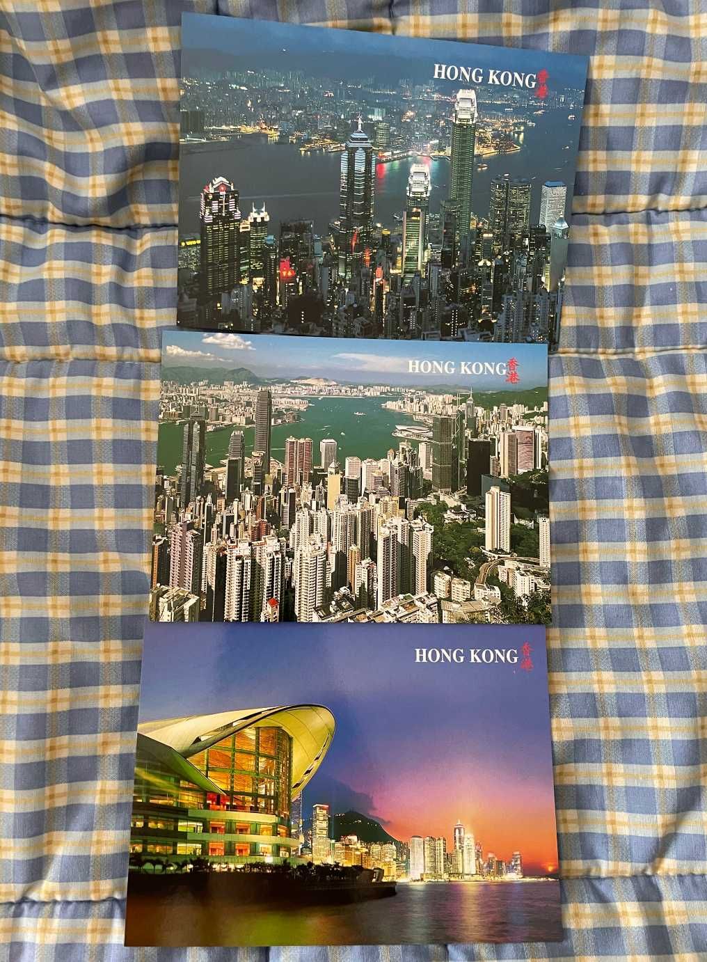 Postais de Hong Kong