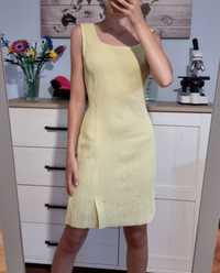Krótka seledynowa sukienka Sandwich rozmiar M nowa