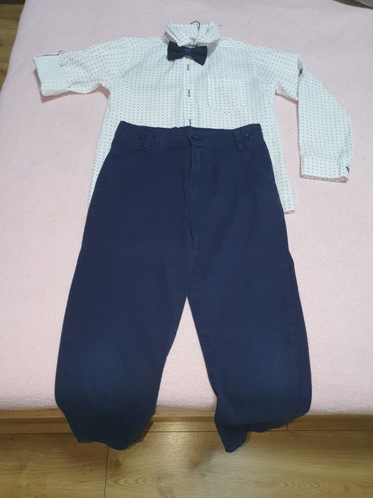 Elegancki galowy zestaw / komplet dla chłopca r. 122