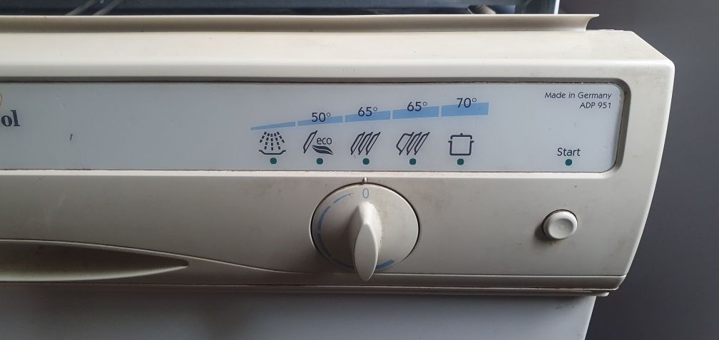 Zmywarka whirlpool na części mode lADP 951