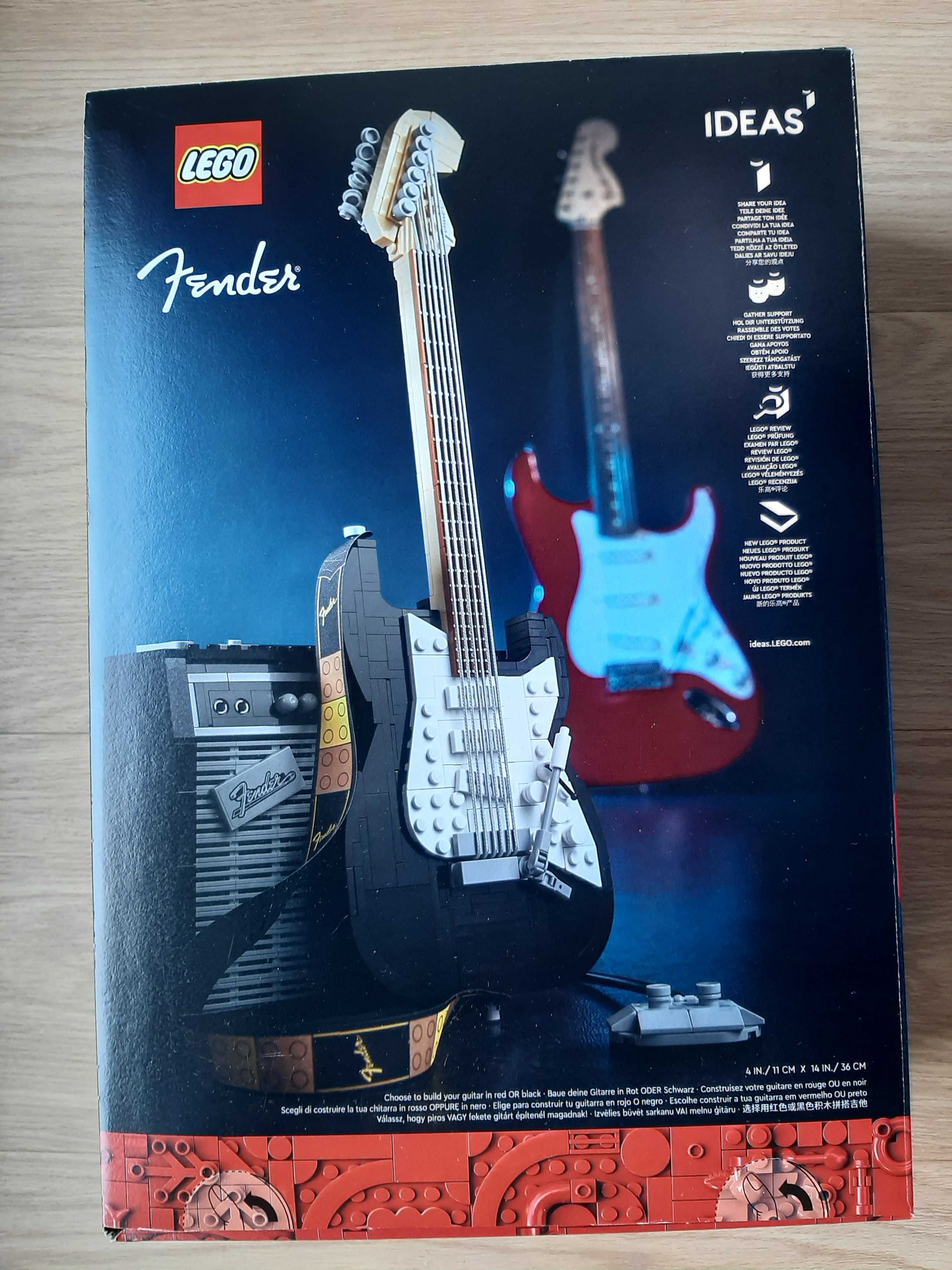 Lego 21329 - Fender® Stratocaster™ - nowy