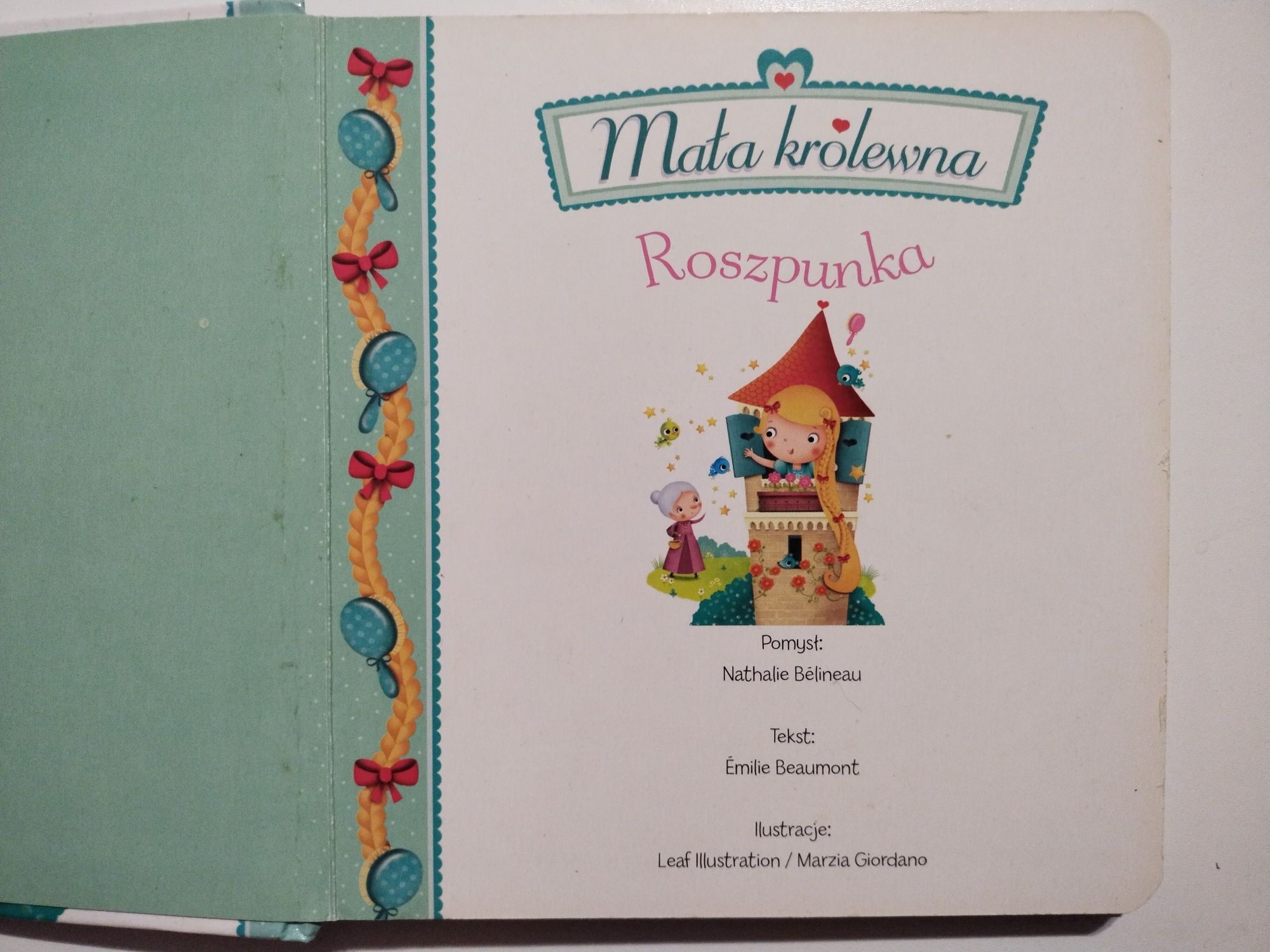 Книга Рапунцель Roszpunka для изучения польского языка