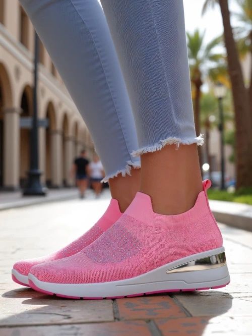 3 KOLORY 36 37 38 sneakersy 39 40 41 tkaninie z cyrkoniami materiałowe