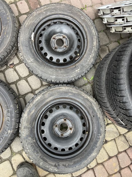 Диски жилізо з резиною Citigo Škoda R14 5j ET35 165/70/14 KBA43815