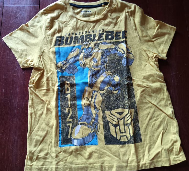 T shirt amarela infantil