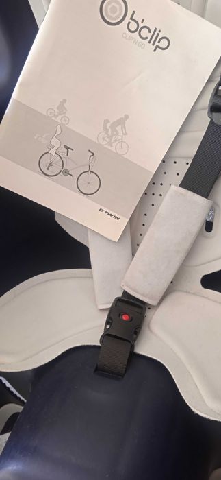 Duas cadeiras criança para bicicleta