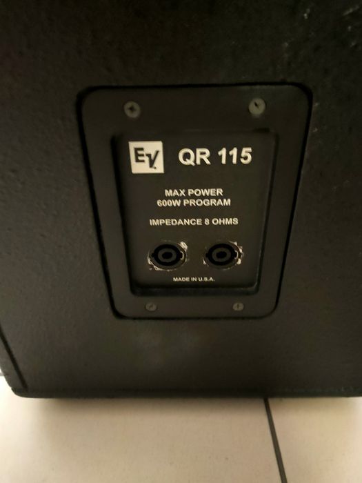 Kolumny  Electro Voice QR 115 stan bardzo dobry!