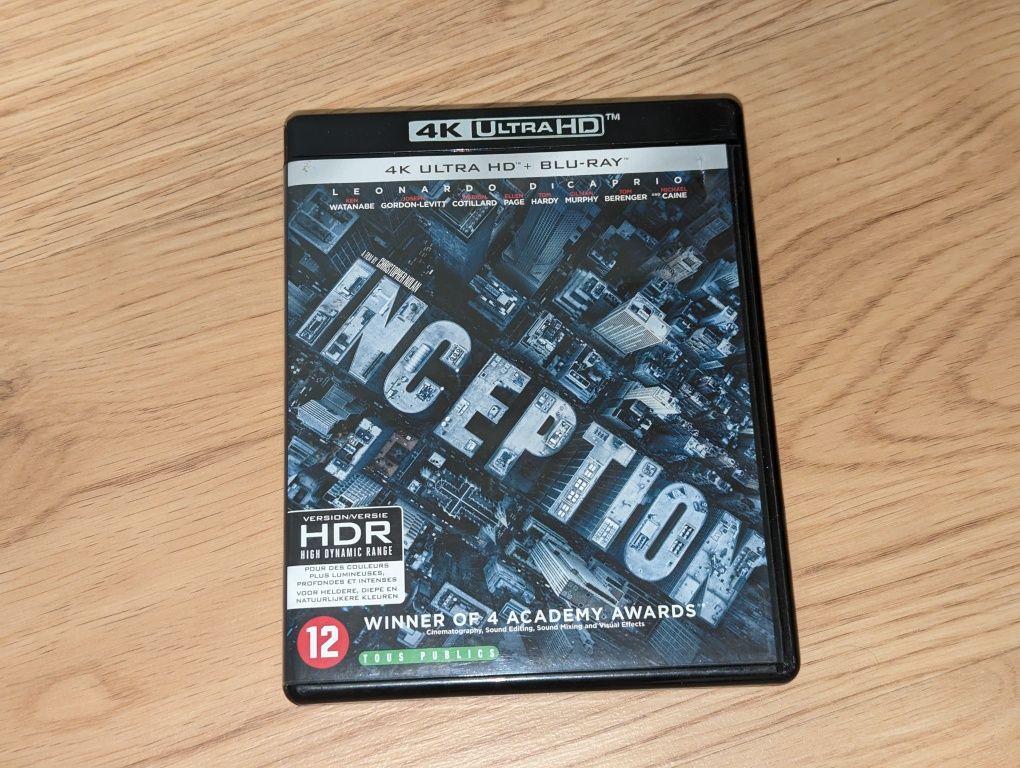 Inception 4K UHD + Blu-ray