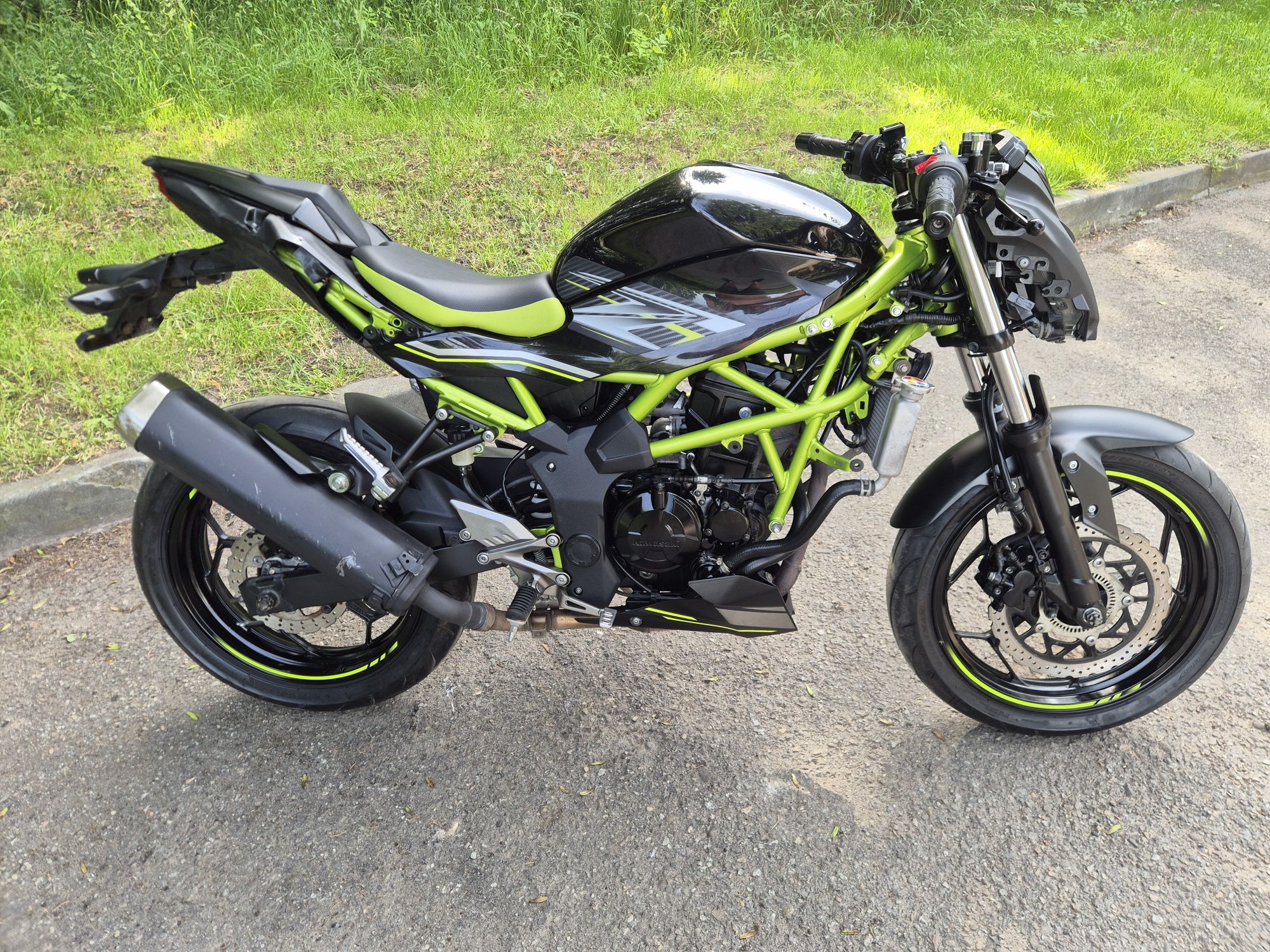 Kawasaki Z125 z 125 niski przebieg 7.300km 1wł 2022r. Ninja mt Dowóz