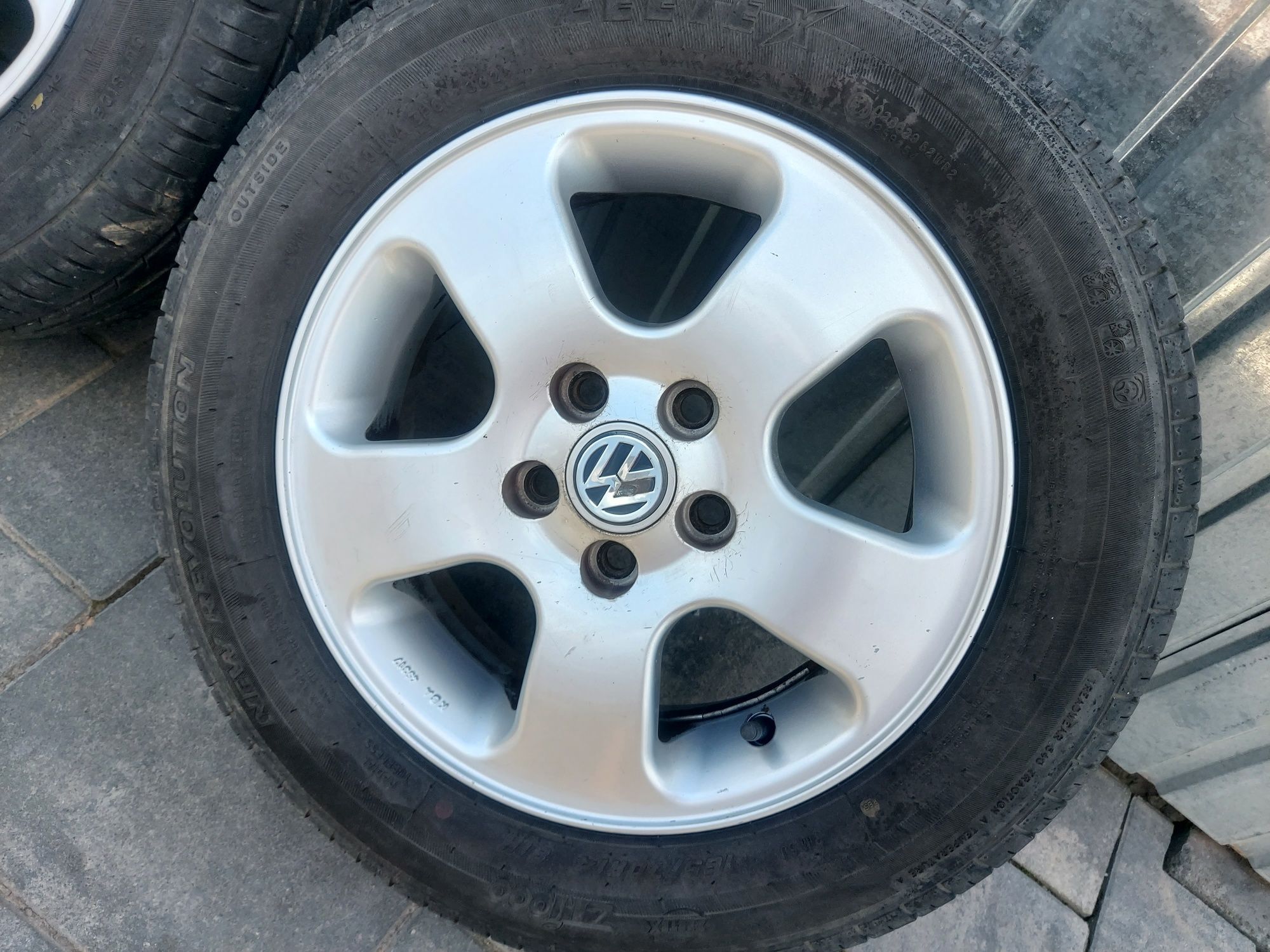 Alufelgi Koła 14" 5x100 VW POLO + Opony