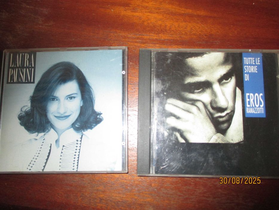 2 cd's - Eros Ramazzotti e Laura Pausini
