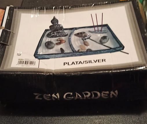zen garden prateado