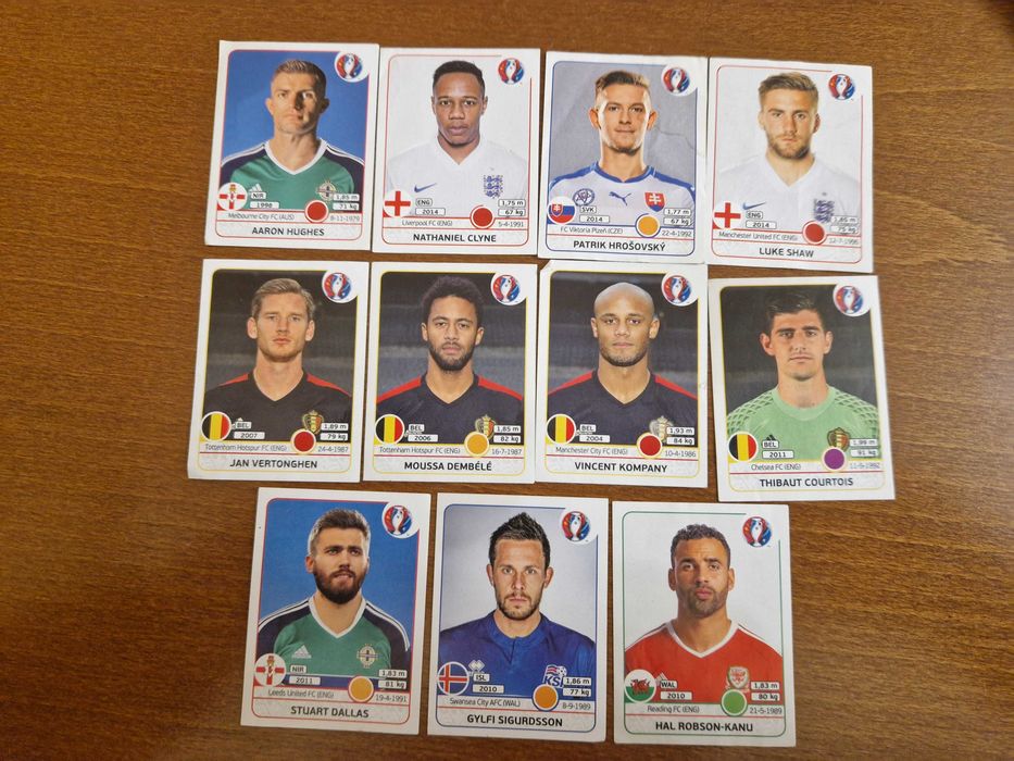 Naklejki Euro 2016- 32szt.