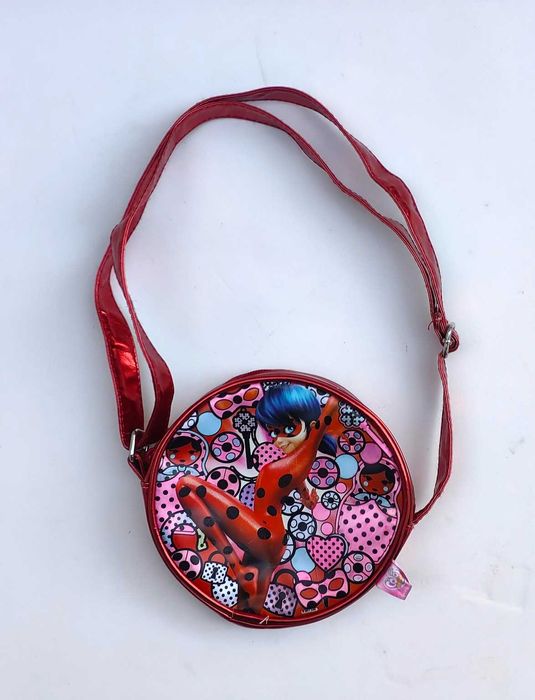 Bolsa carteira ombro de criança Miraculous Ladybug Cat Noir
