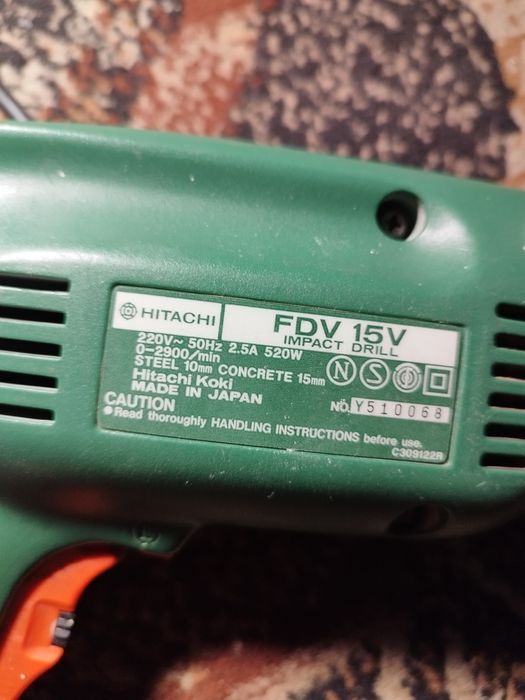 Fajna retro wiertarka Hitachi