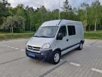 Opel Movano  3.0 Cdti 130 Km - 6 Osób L2H2 - Serwisowany Stan Bdb Hak 2000 kg