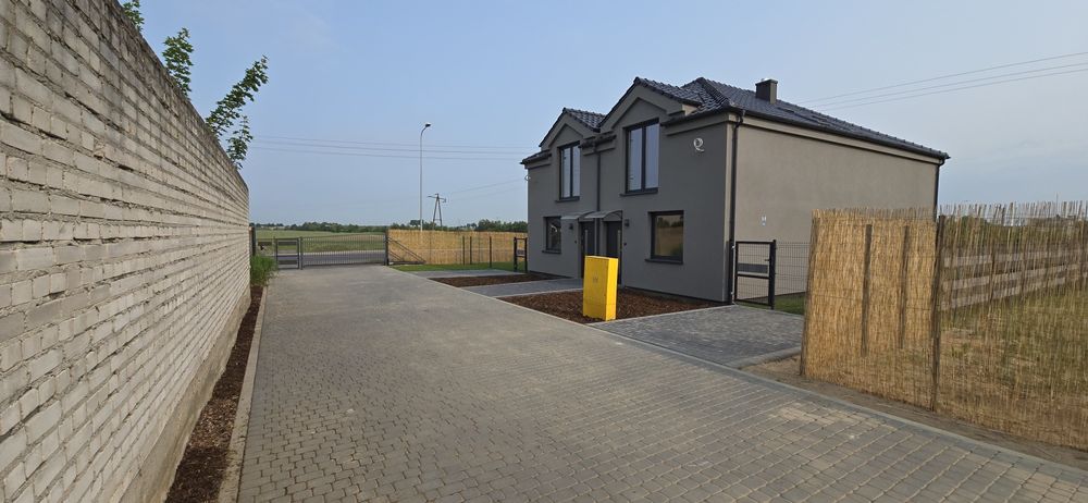 NOWY Dom jednorodzinny w zabudowie bliźniaczej – 110 m² POD KLUCZ