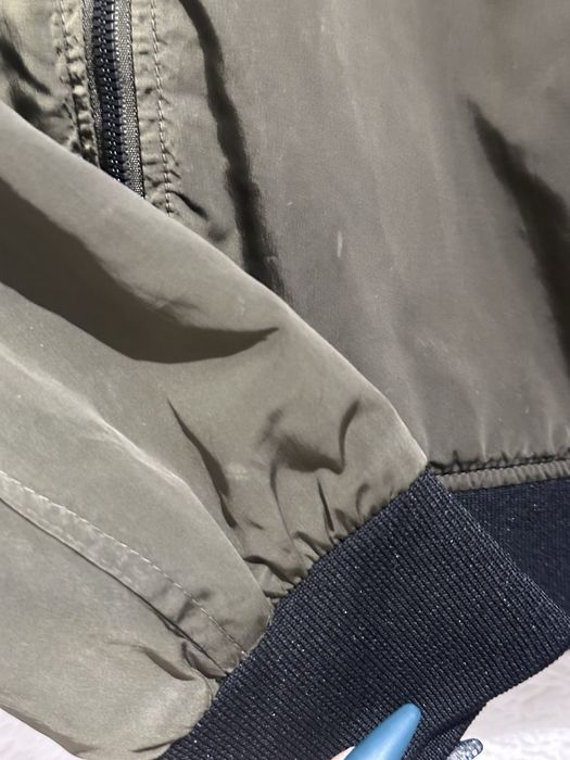 Kurtka bomberka, Zara Man, zielona, khaki, bejsbolówka,wiatrówka męska