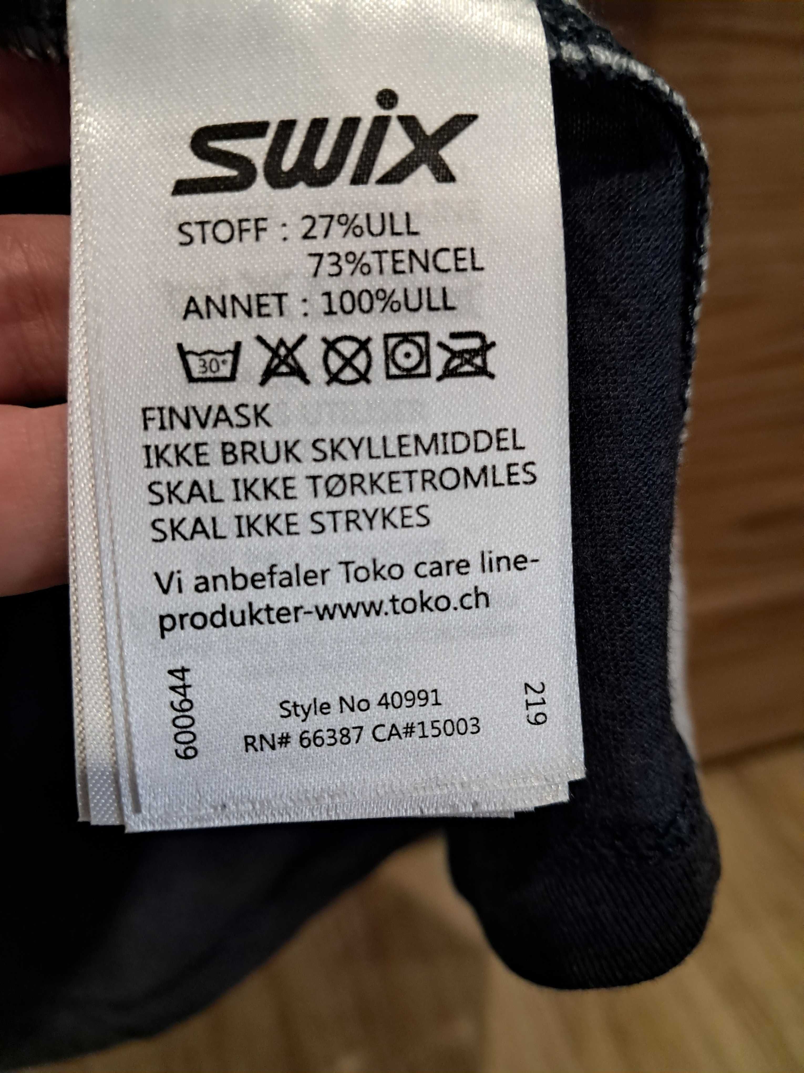 Koszulka, t-shirt Swix, merino wool, wełniana, r. XL/XXL