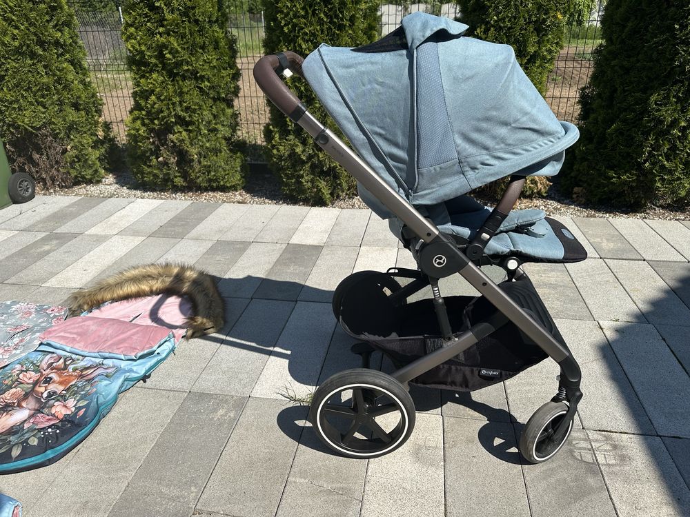 Wozek spacerowy Cybex Balios S Lux Sky 2023 Blue