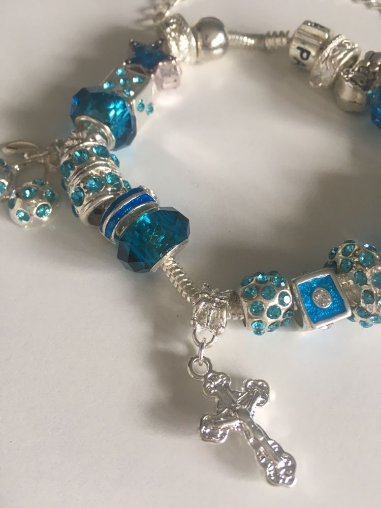 Bransoletka charms beads modułowa jak Pandora