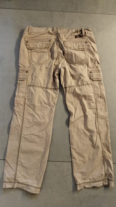 Spodnie szeroka nogawka bojówki Kangaroos