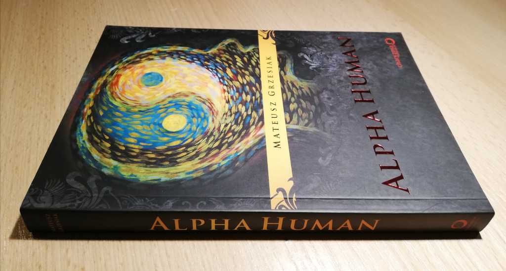 Alpha Human - Mateusz Grzesiak - nowa książka - okładka miękka